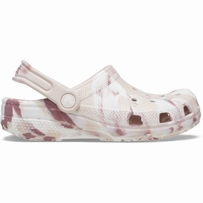 Crocs Classic Marbled Clog Quartz/Multi Water Sandals for Kids discount