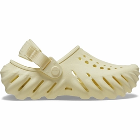Crocs Echo Clog Buttercream Kids Closed Toe Sandals promo