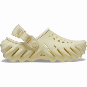 Crocs Echo Clog Buttercream Water Sandals for Kids discount