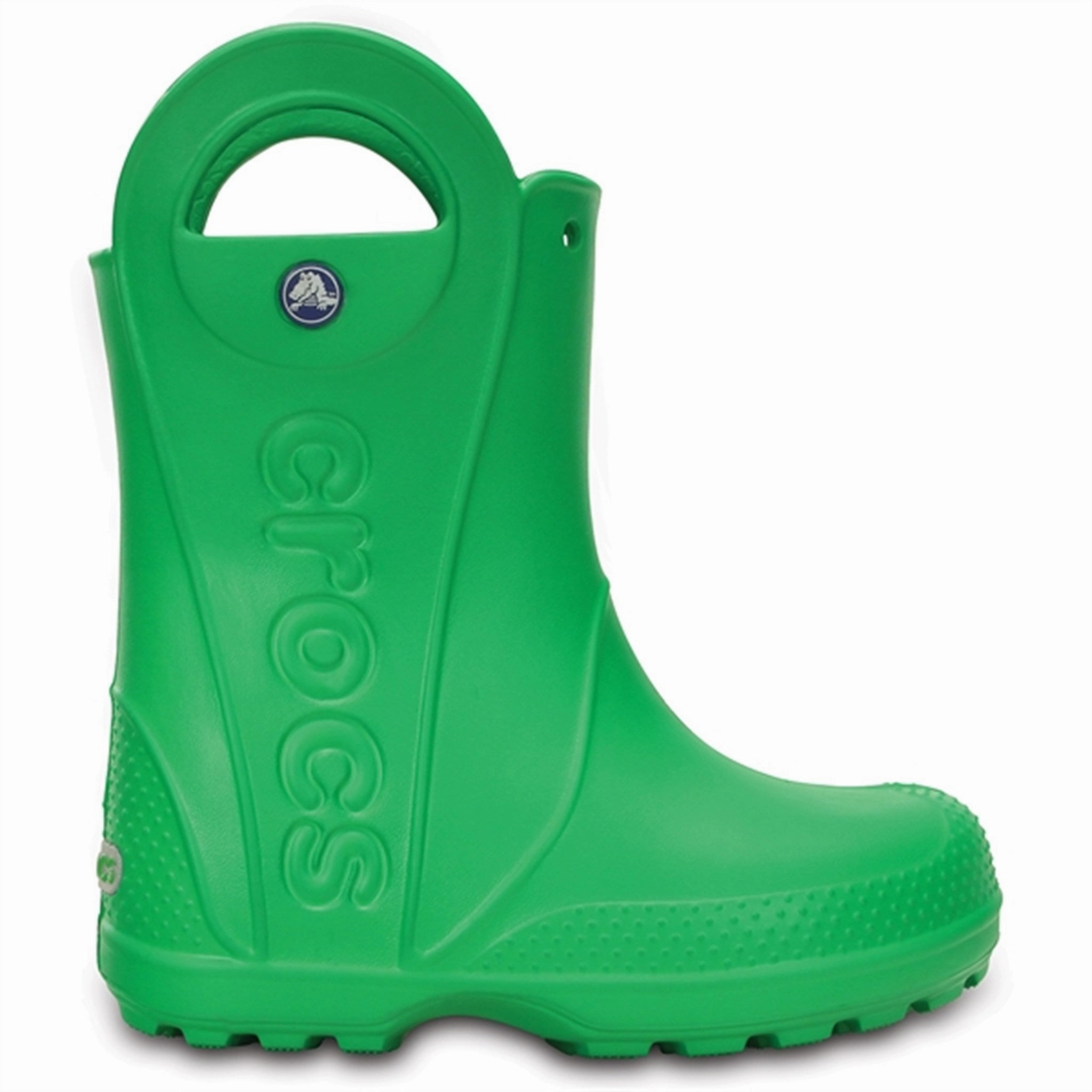 Crocs Handle It Rain Boots Grass Green Kids Rain Boots with free shipping