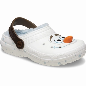 Crocs Multi Frozen Olaf Classic Clog Kids Closed Toe Sandals promo