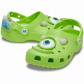 Crocs Multi Monsters Inc Mike Classic Clog Water Sandals for Kids discount