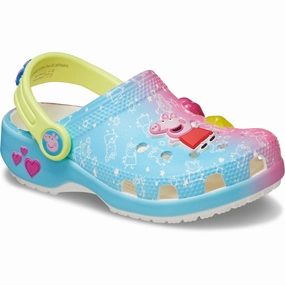 Crocs Multi Peppa Pig Classic Clog T Water Sandals for Kids discount