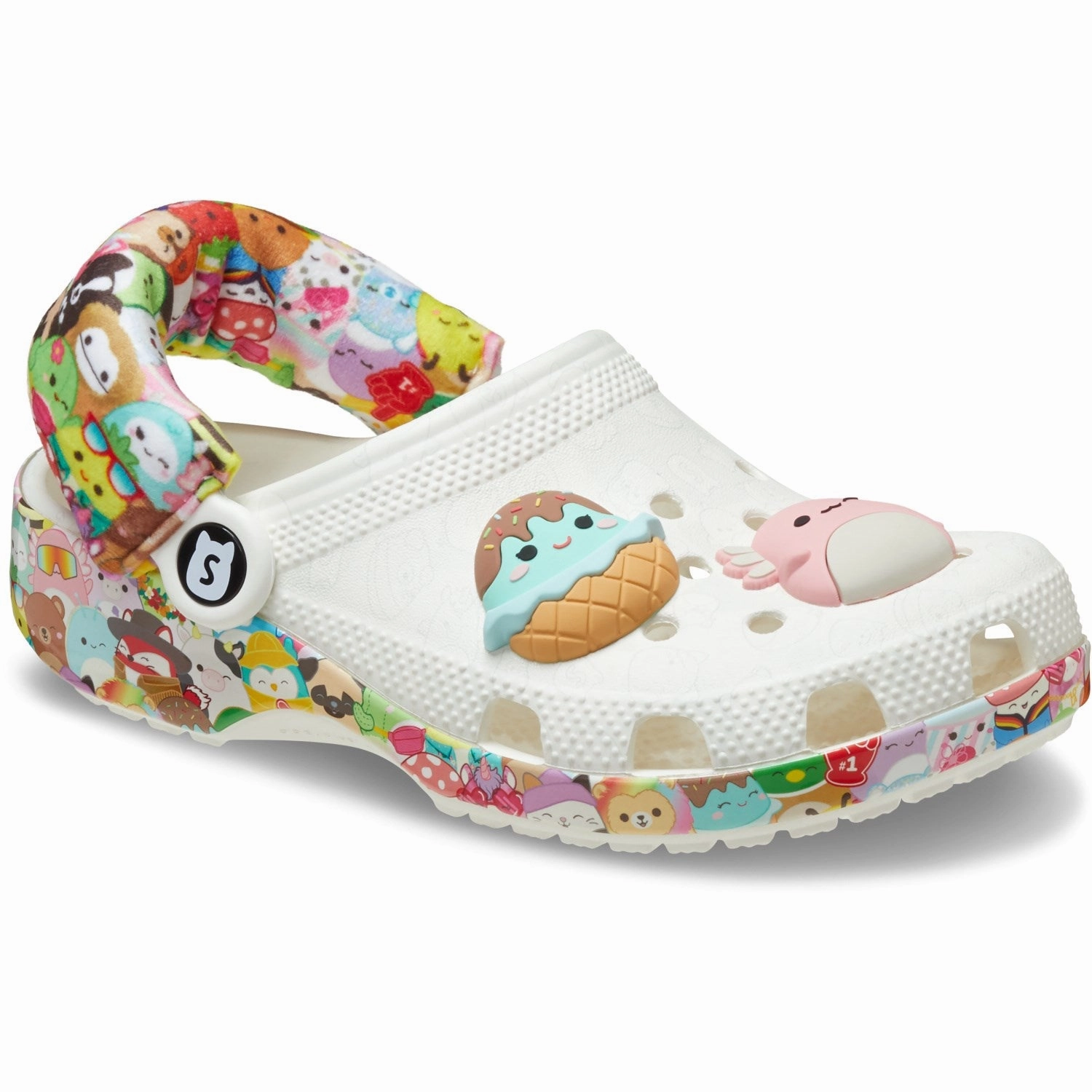 Crocs Multi Squishmallows Classic Clog Kids Closed Toe Sandals promo