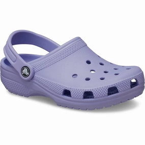 Crocs Mystic Purple Classic Clog Water Sandals for Kids discount