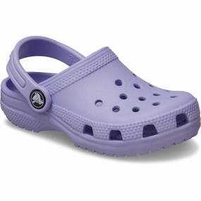 Crocs Mystic Purple Classic Clog Water Sandals for Kids discount