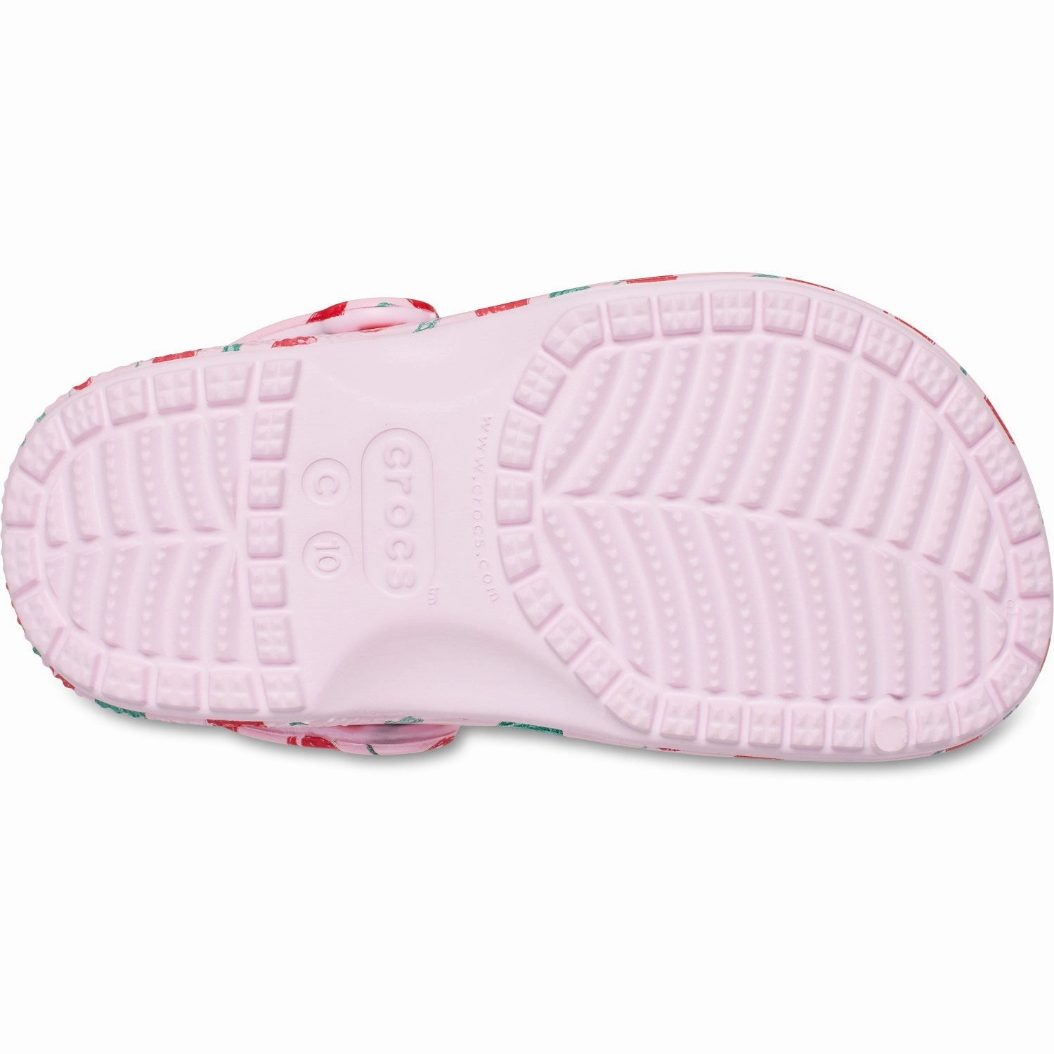 Crocs Pink Milk Classic Fresh Fruits Clog