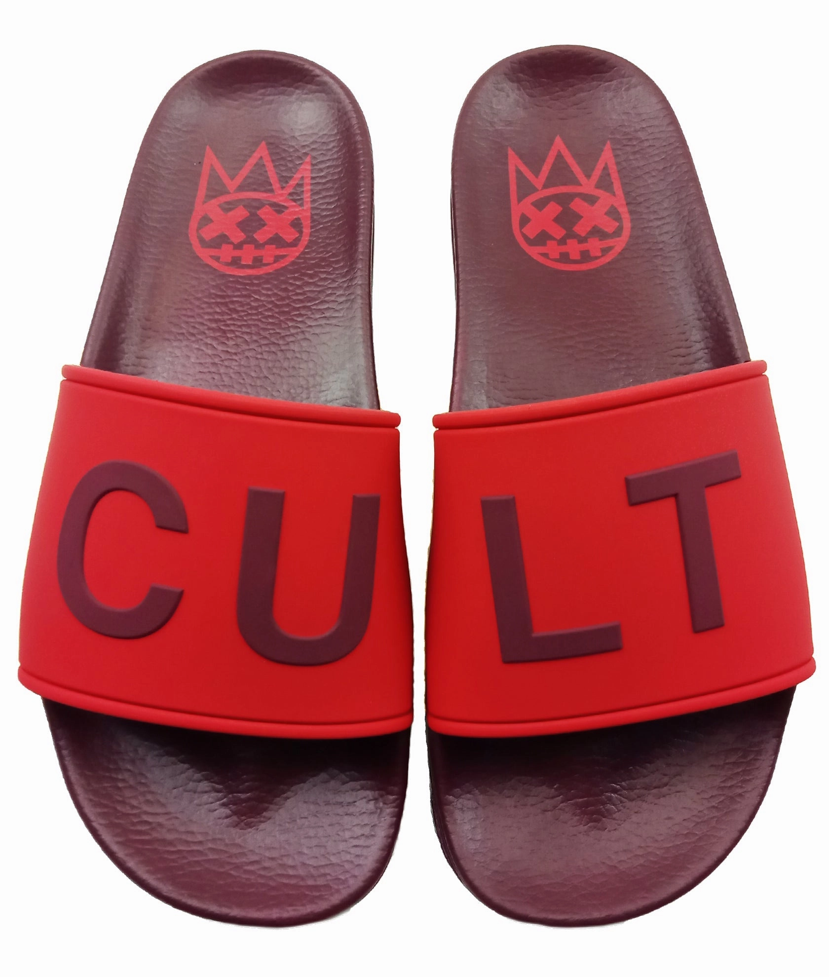 CULT SLIDE IN BEET RED Mens Slippers clearance sale
