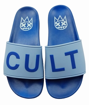CULT SLIDE IN COBALT Mens Slippers clearance sale