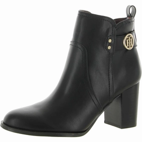 DACIEE Womens Faux Leather Zipper Ankle Boots Womens Winter Boots promo deal