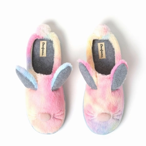 Dearfoams Adult Unisex Easter Bunny Clog Slipper Mens Slippers clearance sale