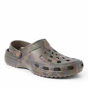 Dearfoams EcoCozy Men's Sustainable Clog Discount Mens Beach Sandals