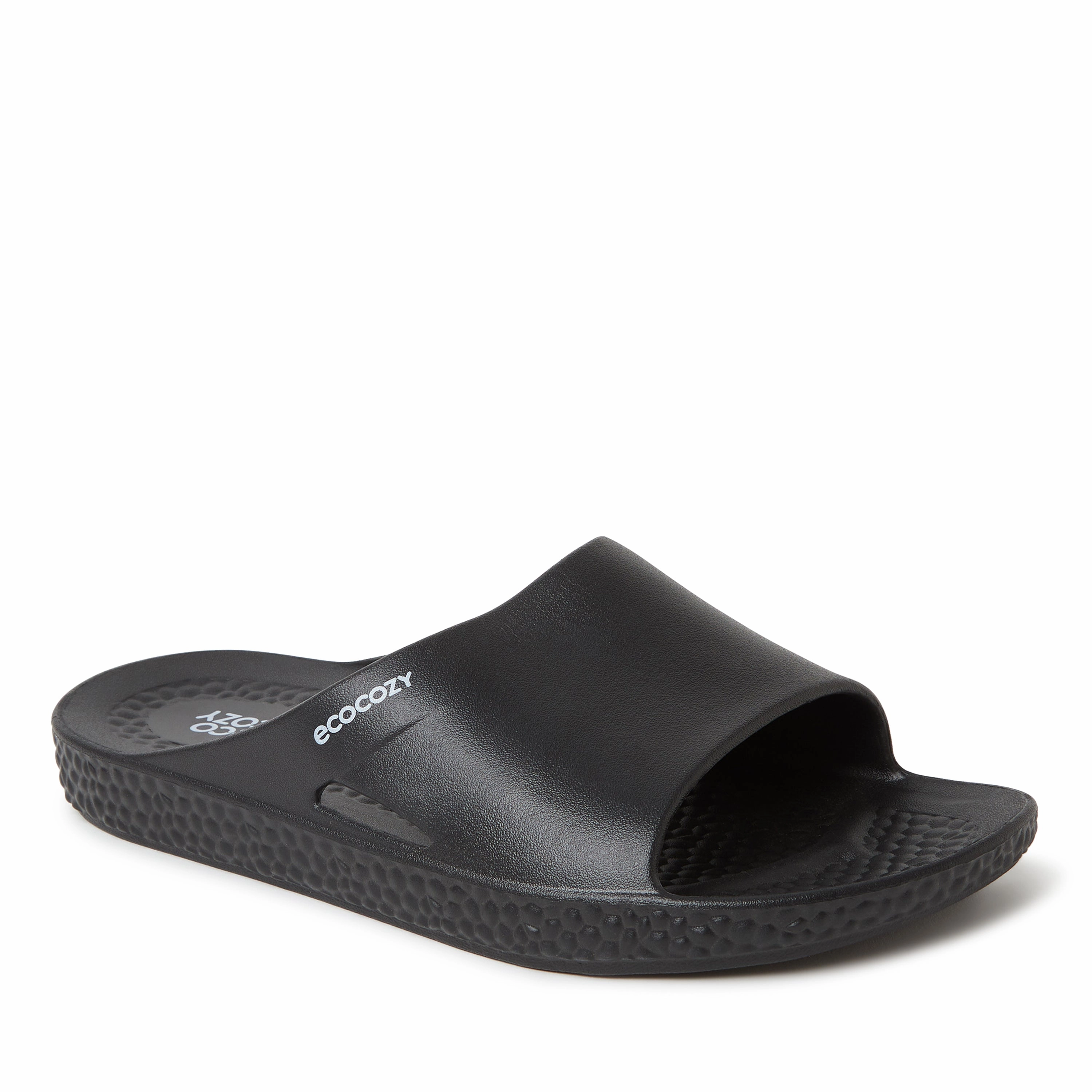 Dearfoams EcoCozy Men's Sustainable Comfort Slide Sandal