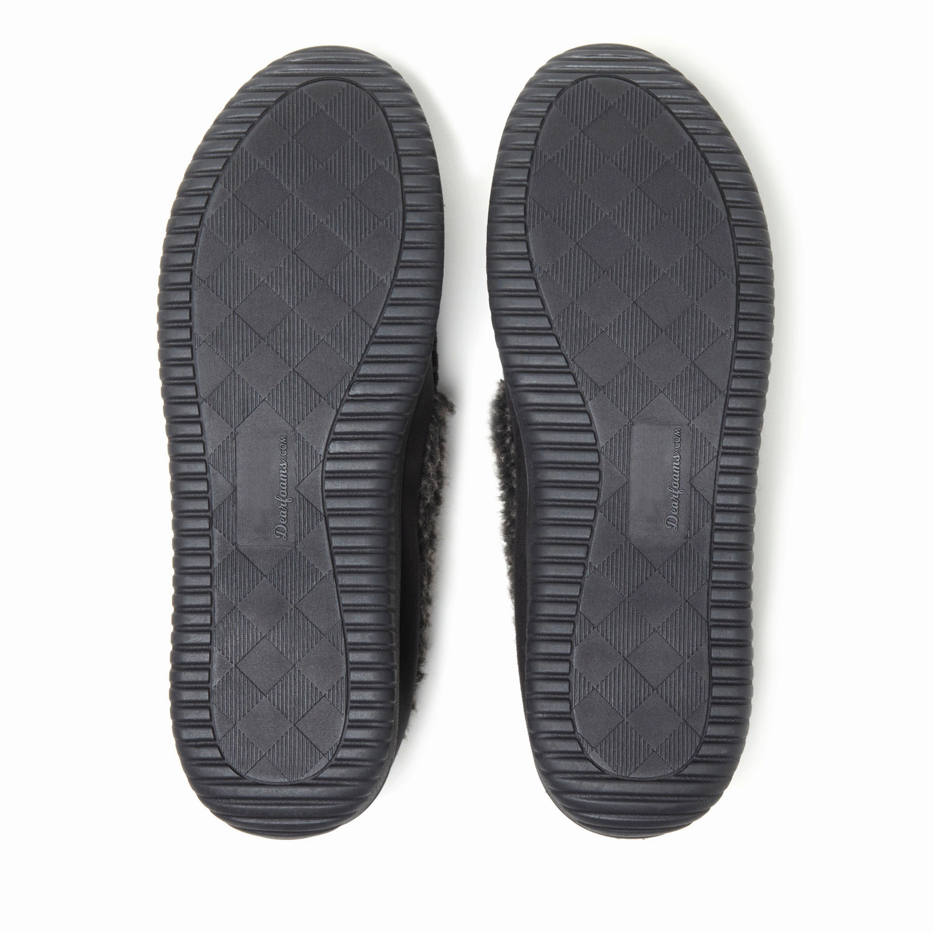 Dearfoams Men's Alexander Microsuede Moccasin Slipper