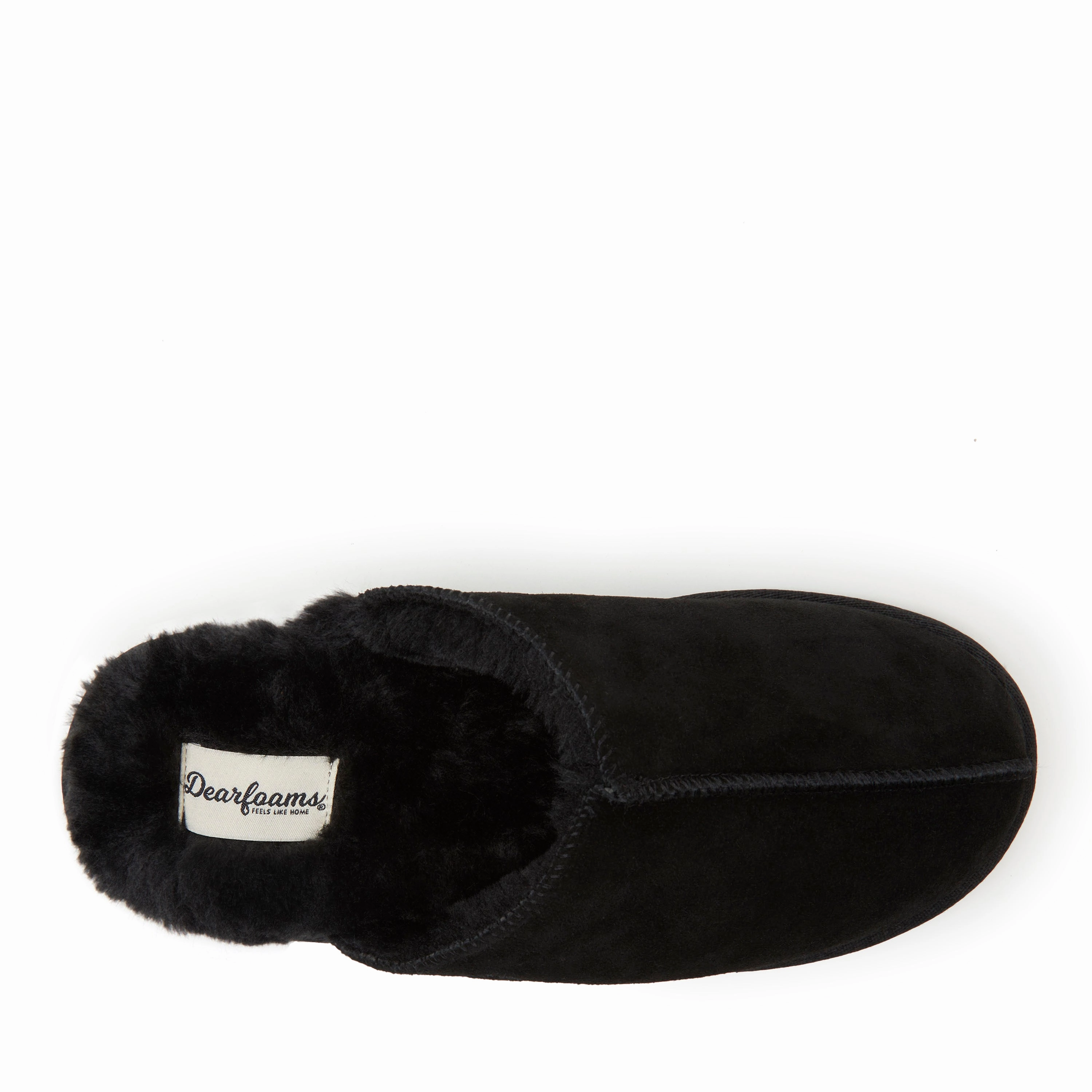 Dearfoams Men's Bradford Genuine Suede Closed Toe Scuff