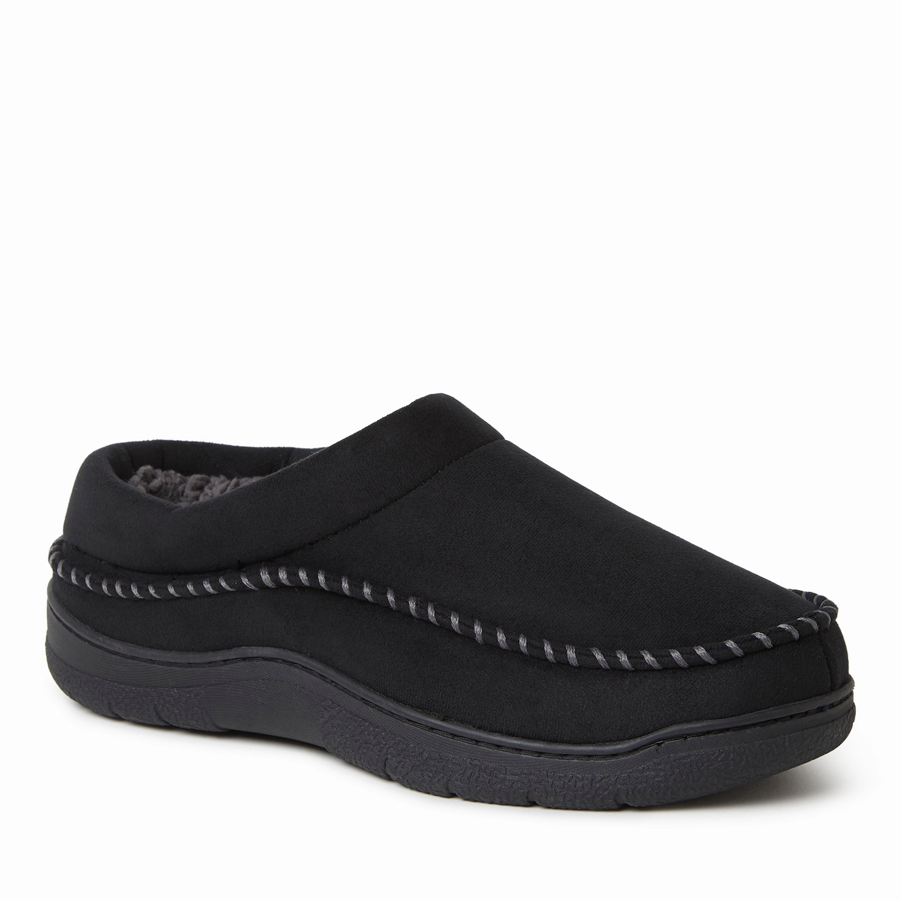 Dearfoams Men's Thompson Microsuede Clog