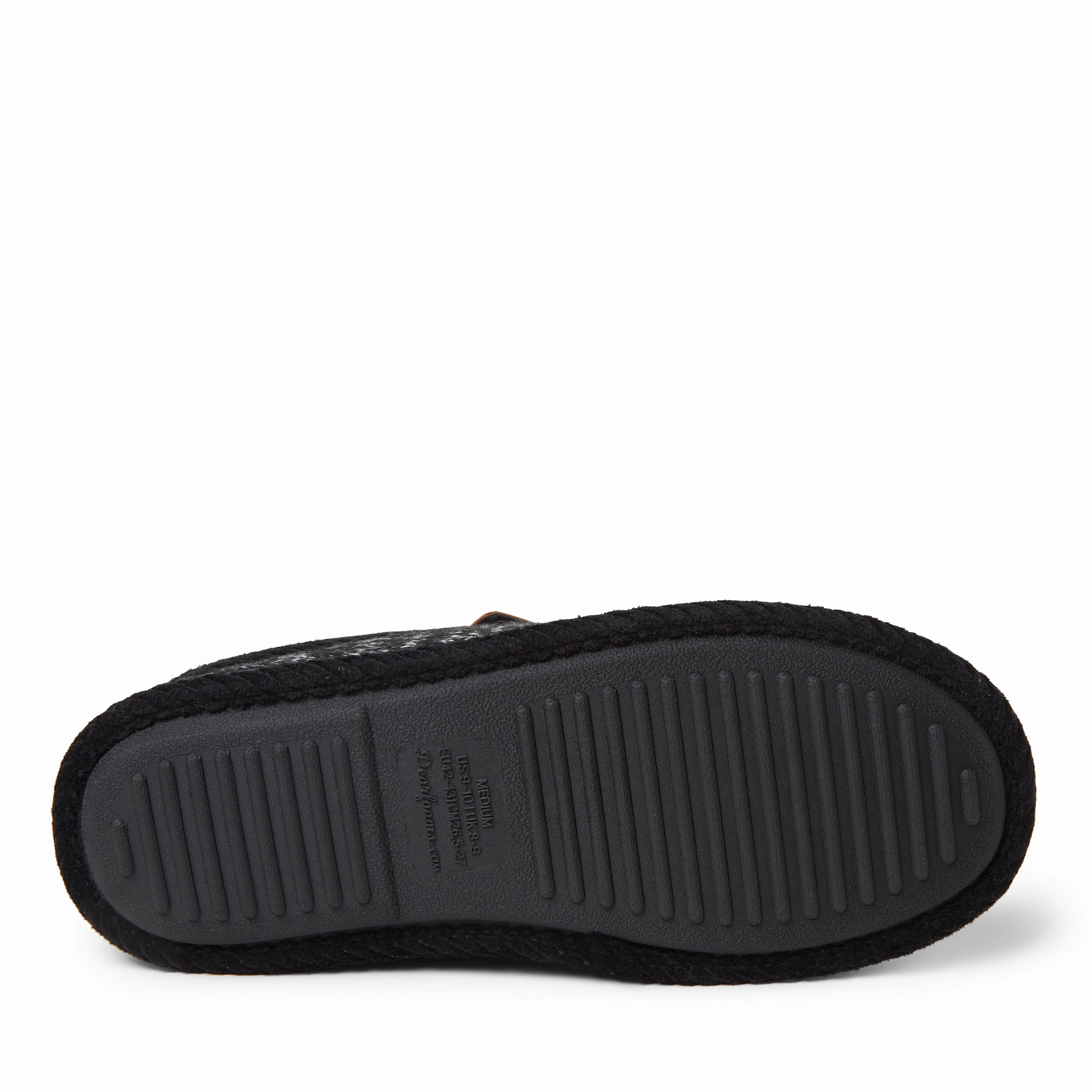 Dearfoams Mens Asher Marled Knit Clog