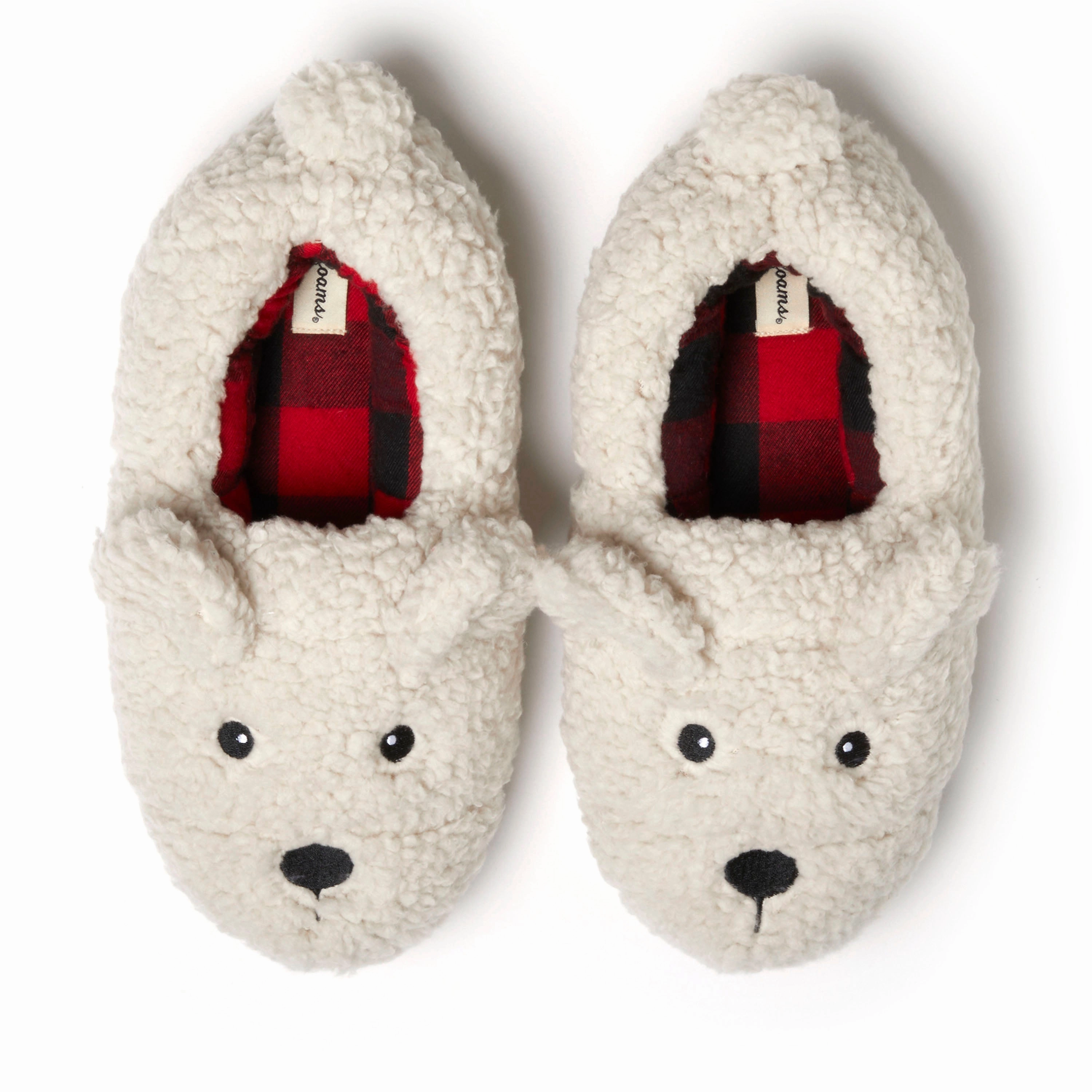 Dearfoams Unisex Adult Animal Closed Back House Slipper
