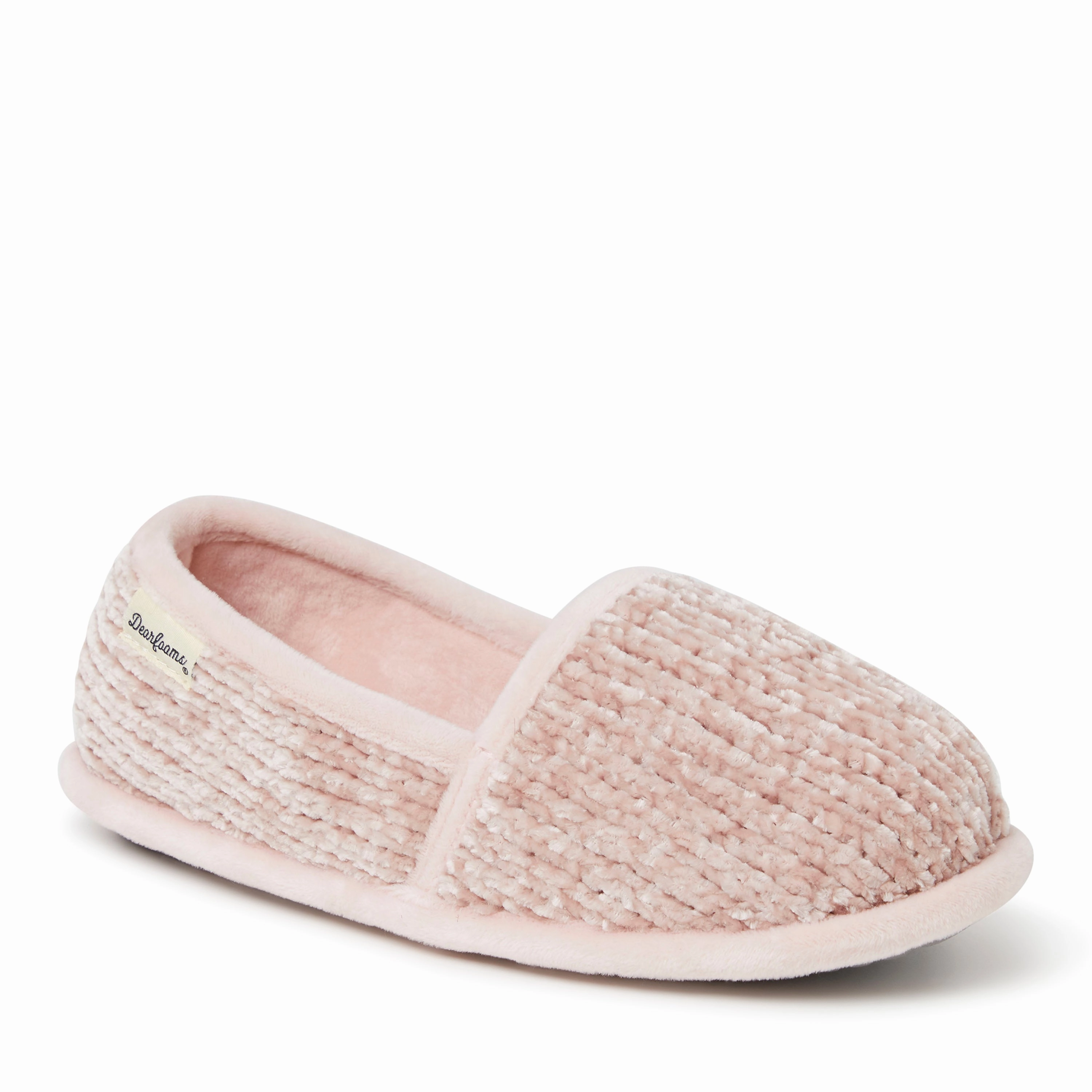 Dearfoams Women's Chenille A-Line Slipper