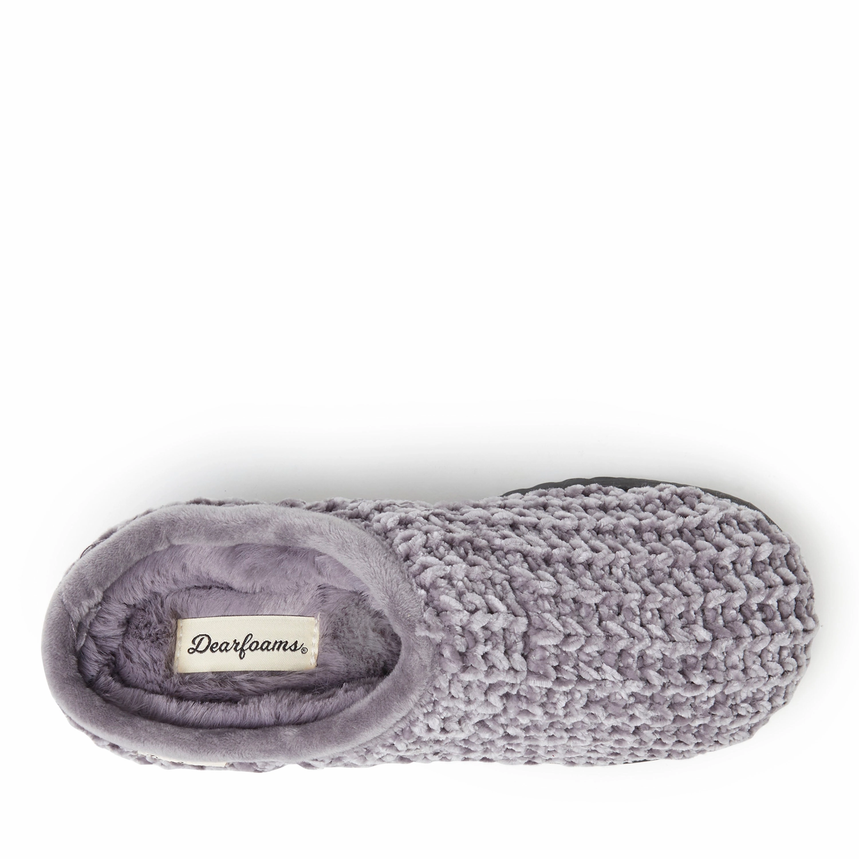 Dearfoams Women's Chenille High Vamp Clog