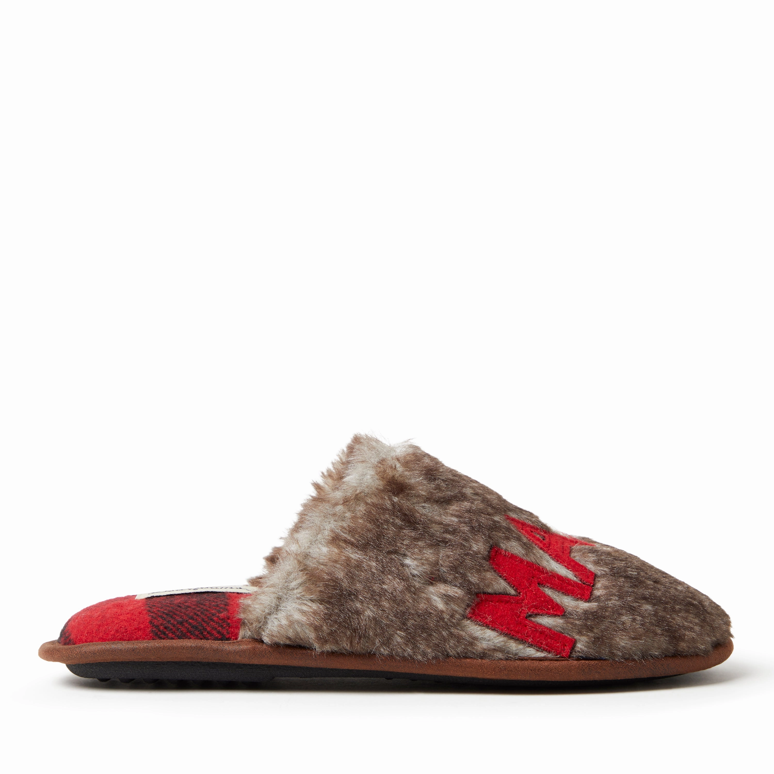 Dearfoams Women's Furry Mama Bear Scuff