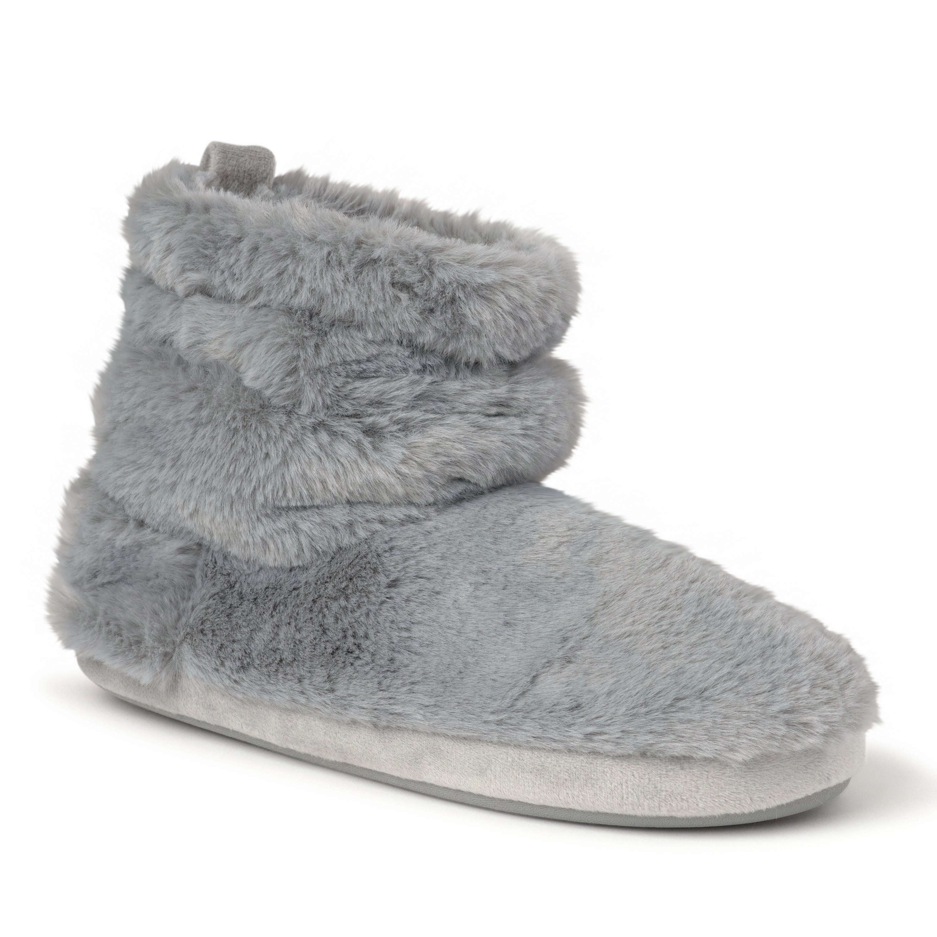 Dearfoams Women's Kimber Furry Bootie Slipper Cozy Womens Slippers discount