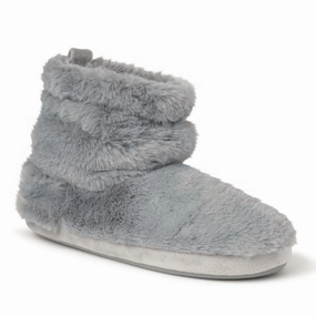 Dearfoams Women's Kimber Furry Bootie Slipper Cozy Womens Slippers discount