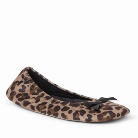 Dearfoams Women's Layla Ballerina with Genuine Suede Outsole Cozy Womens Slippers discount