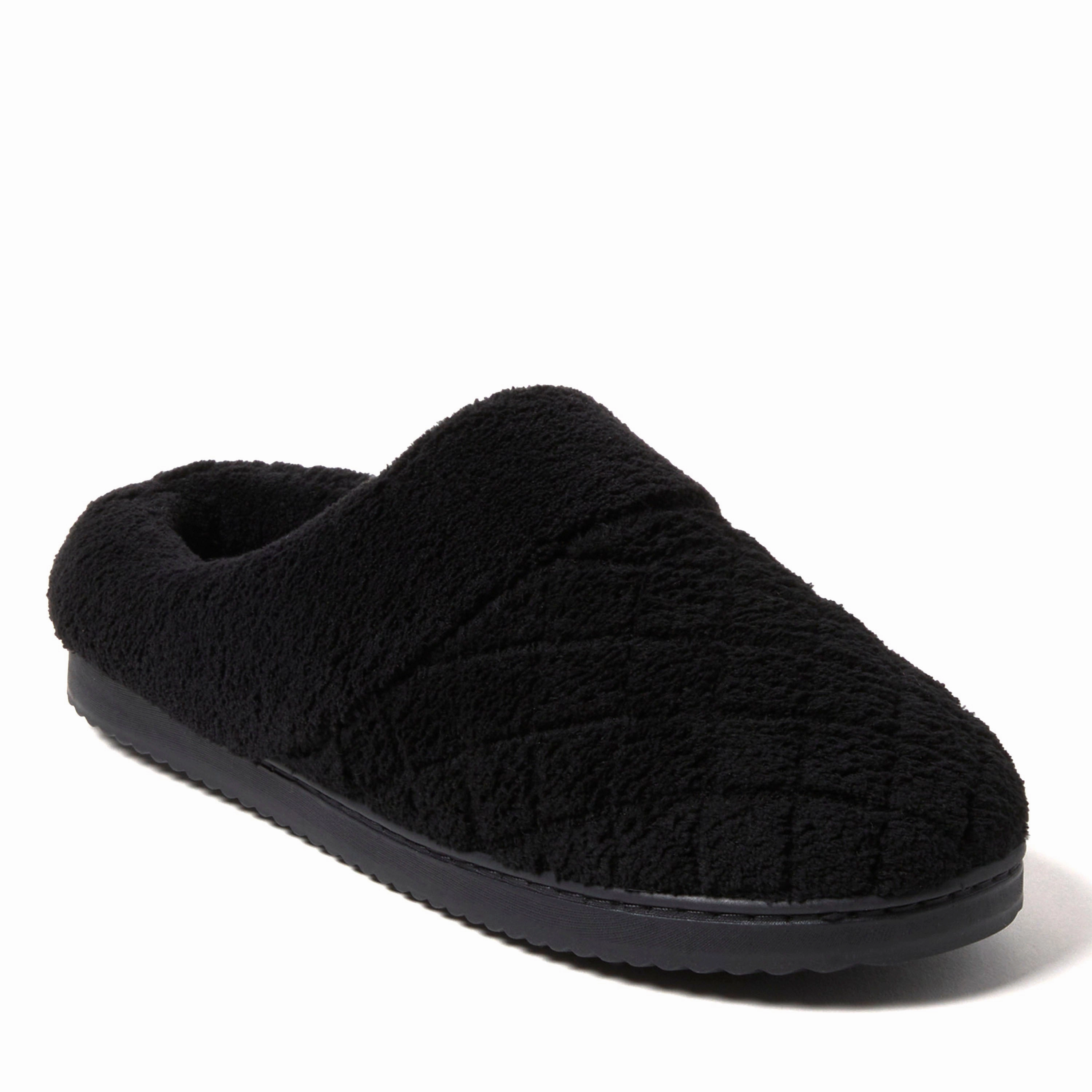 Dearfoams Women's Libby Quilted Terry Clog Slipper