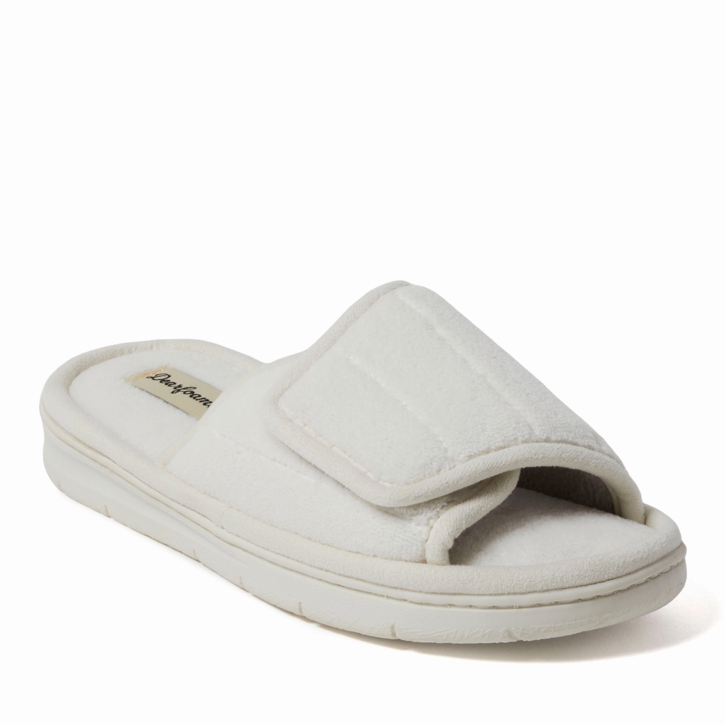 Dearfoams Women's Mickey Terry Slide