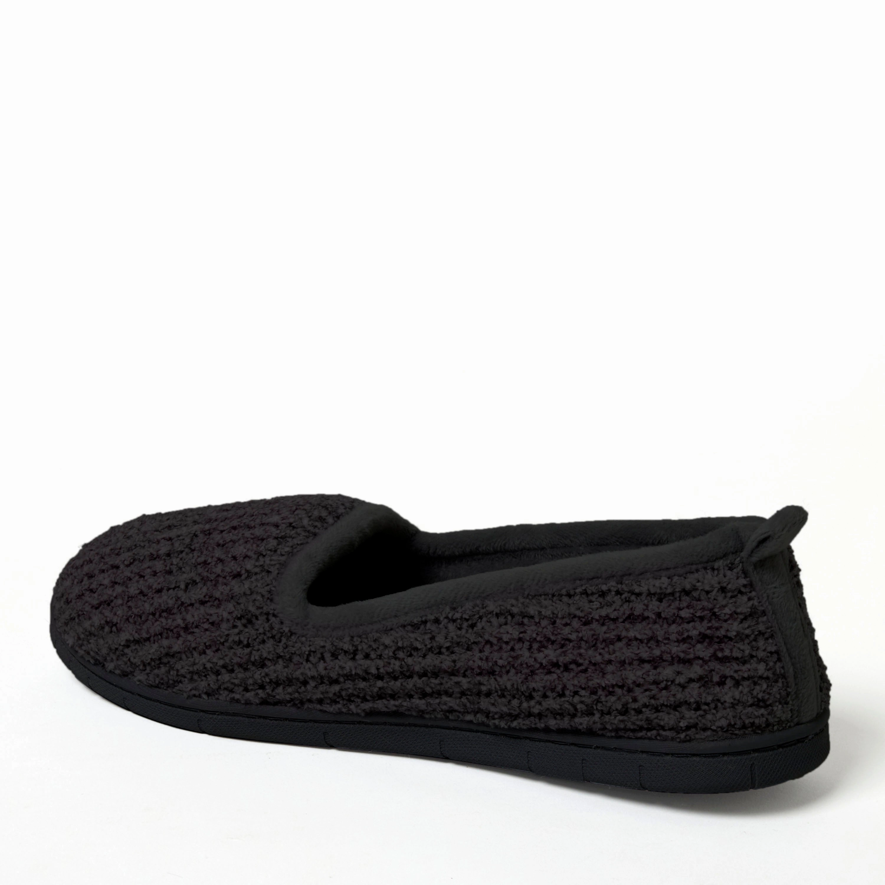 Dearfoams Women's Rachel Marled Chenille Closed Back Slipper