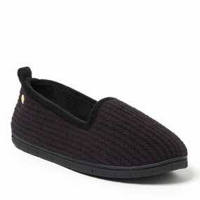 Dearfoams Women's Rachel Marled Chenille Closed Back Slipper Cozy Womens Slippers discount