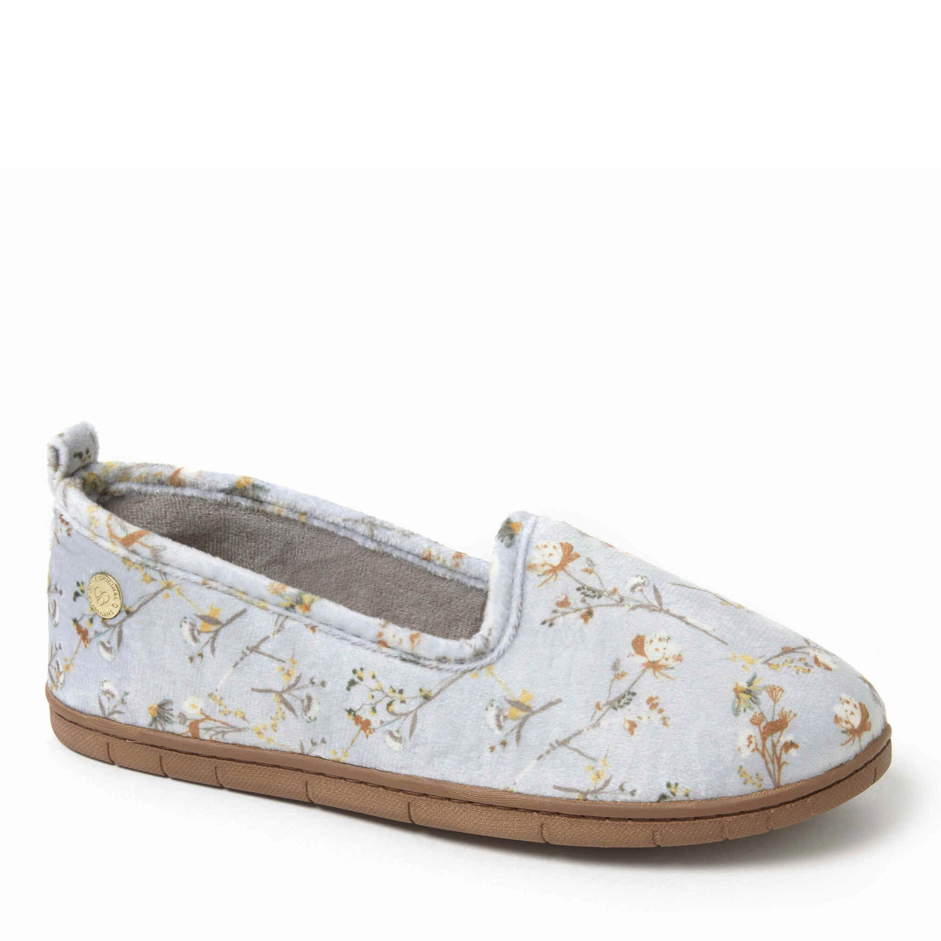 Dearfoams Women's Rachel Velour Closed Back