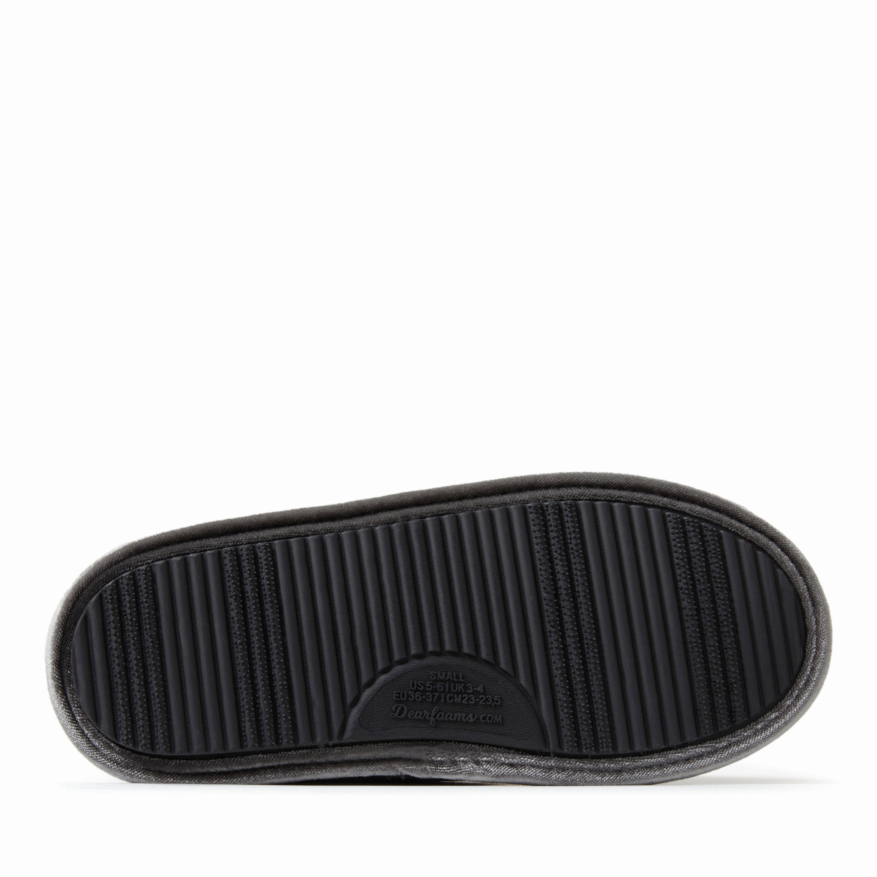 Dearfoams Women's Sara Shiny Velour Bootie Slippers
