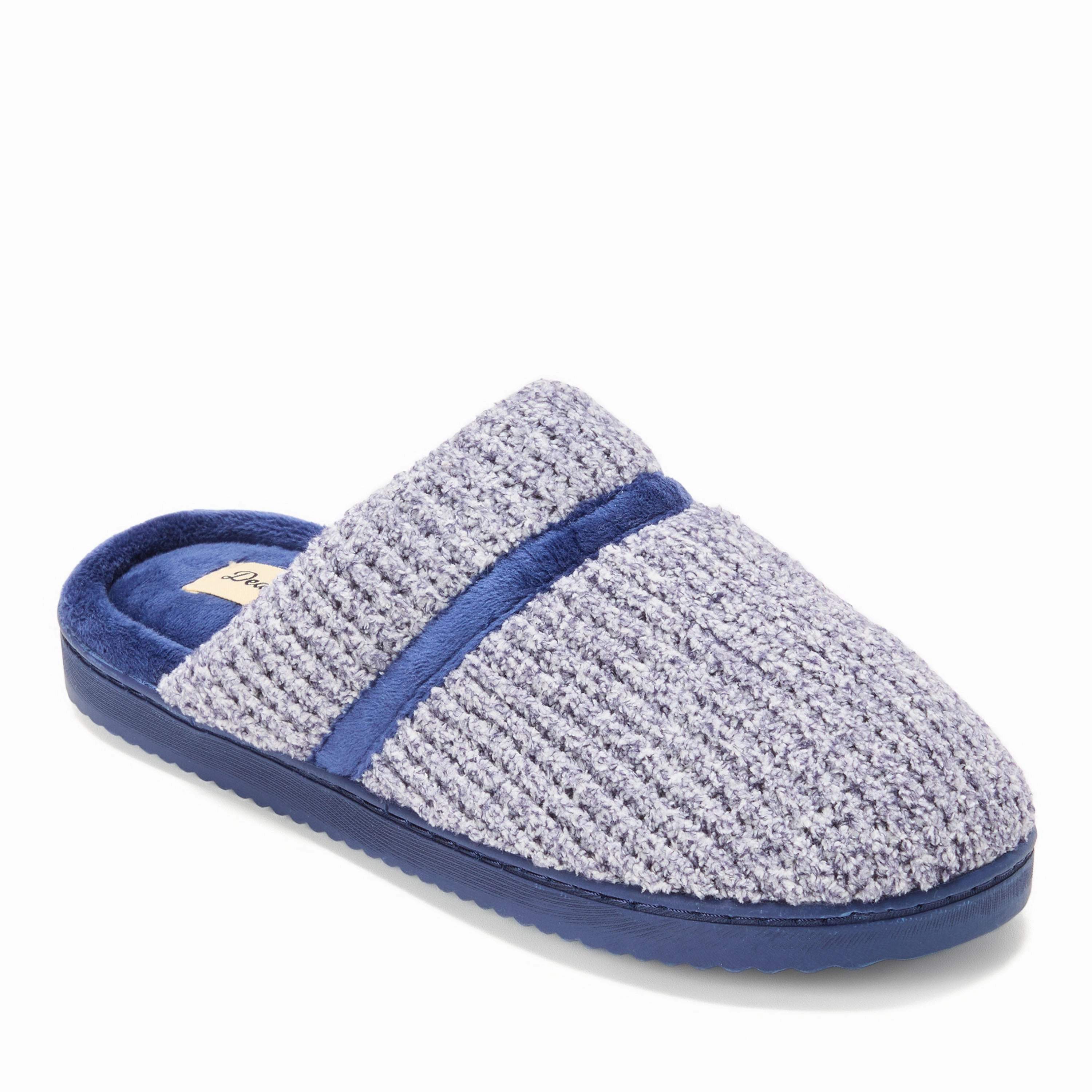 Dearfoams Women's Serena Marled Chenille Scuff