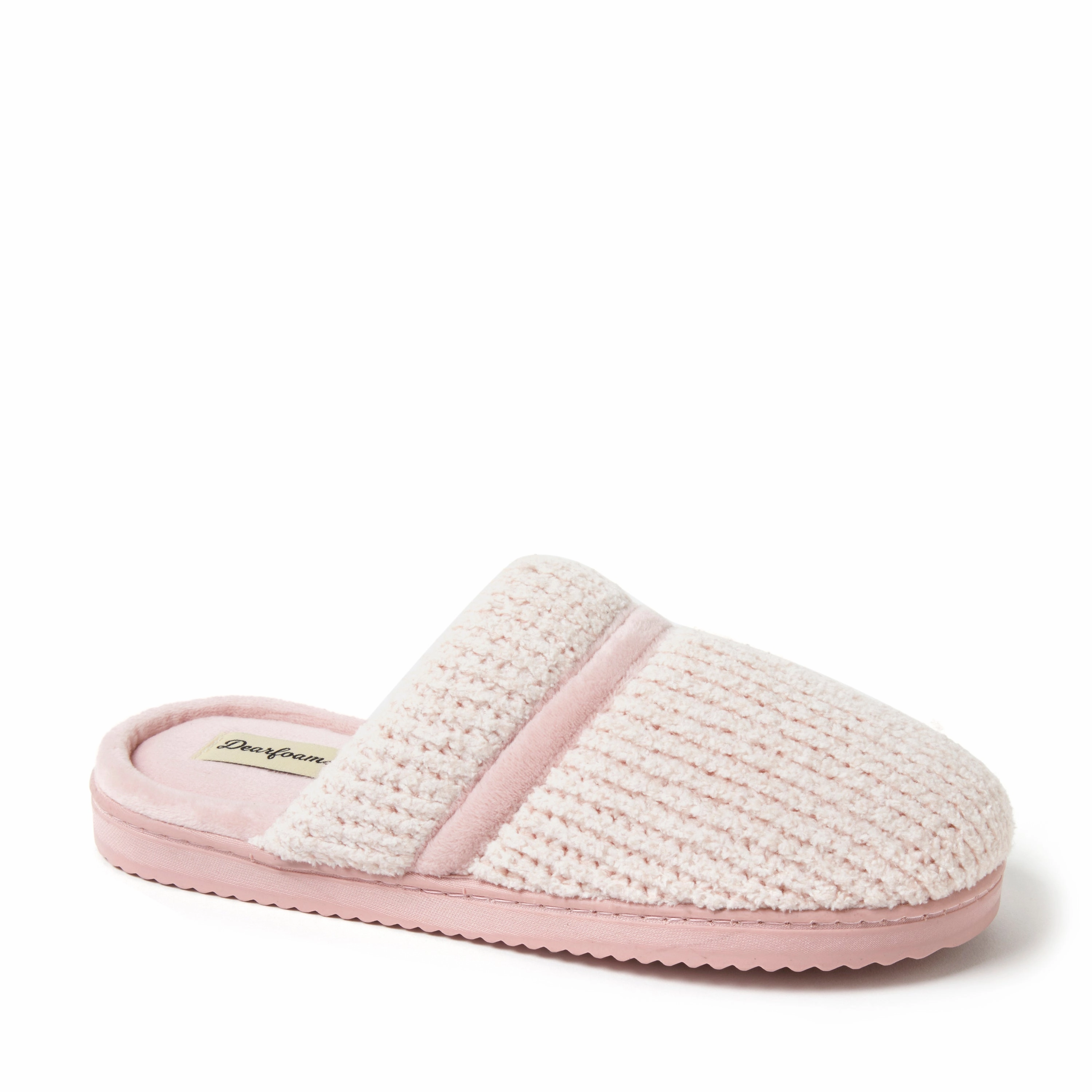 Dearfoams Women's Serena Marled Chenille Scuff