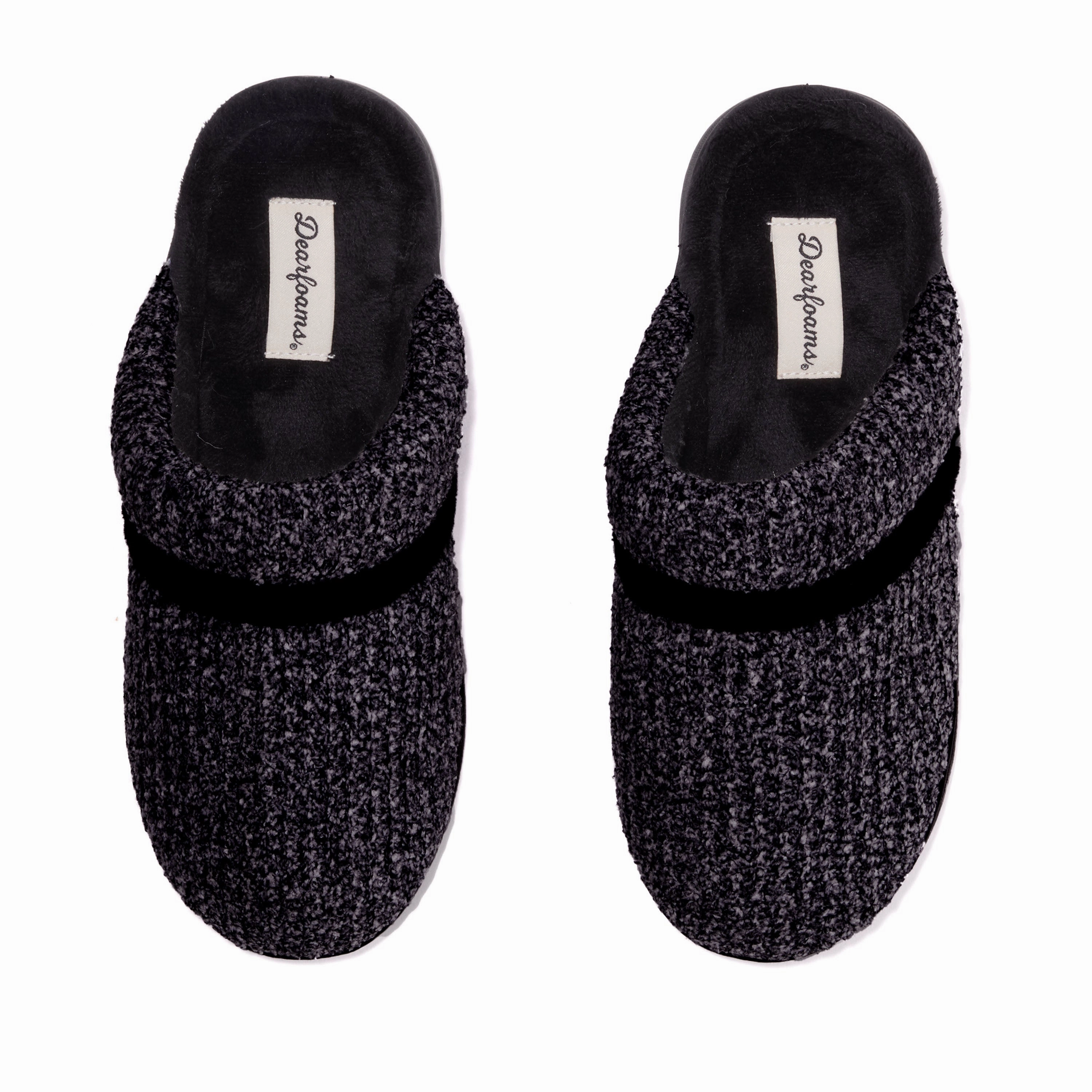Dearfoams Women's Serena Marled Chenille Scuff