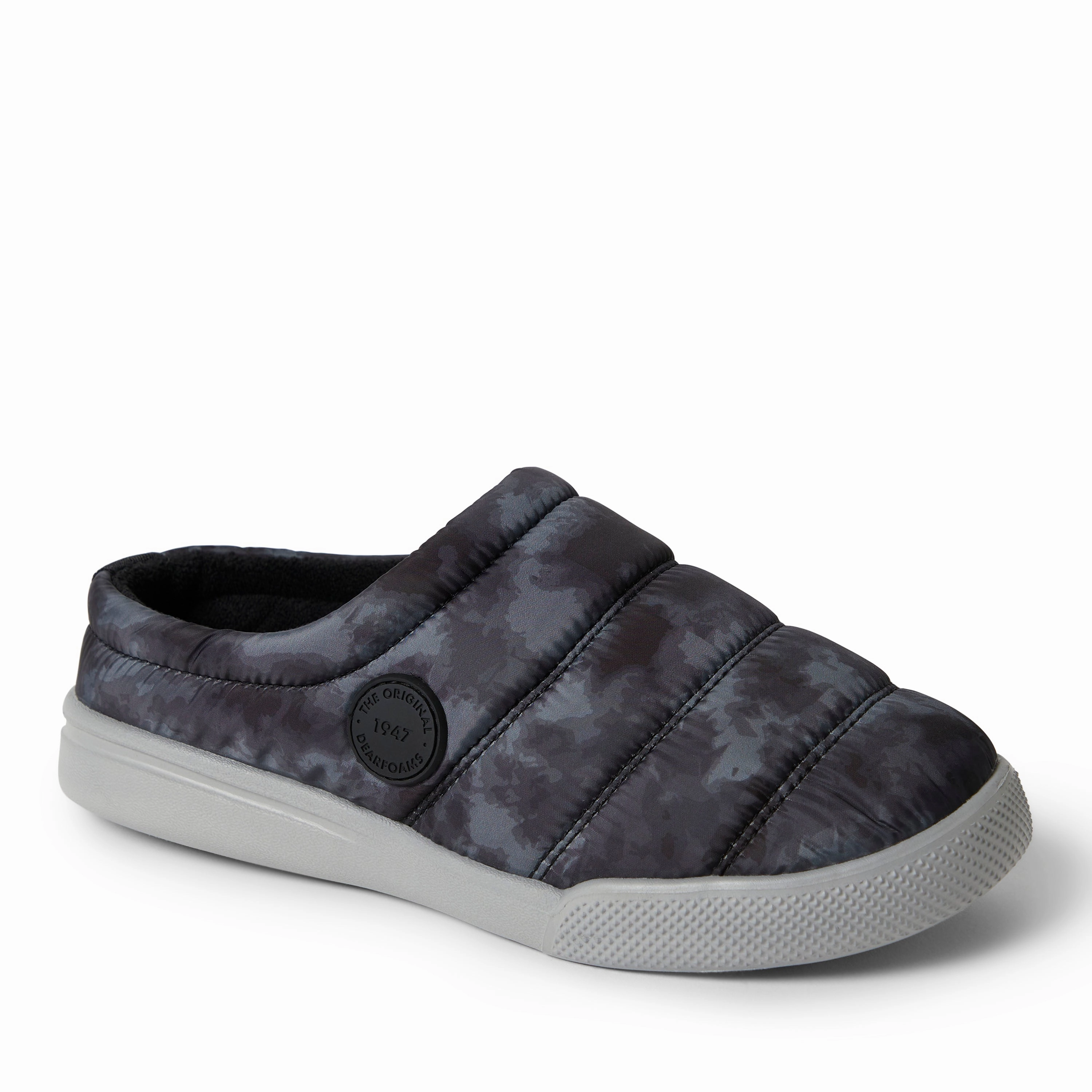 Dearfoams Womens Kendra Sport Lounge Nylon Clog