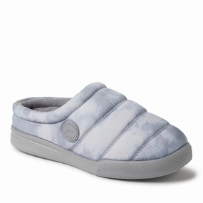 Dearfoams Womens Kendra Sport Lounge Nylon Clog Cozy Womens Slippers discount