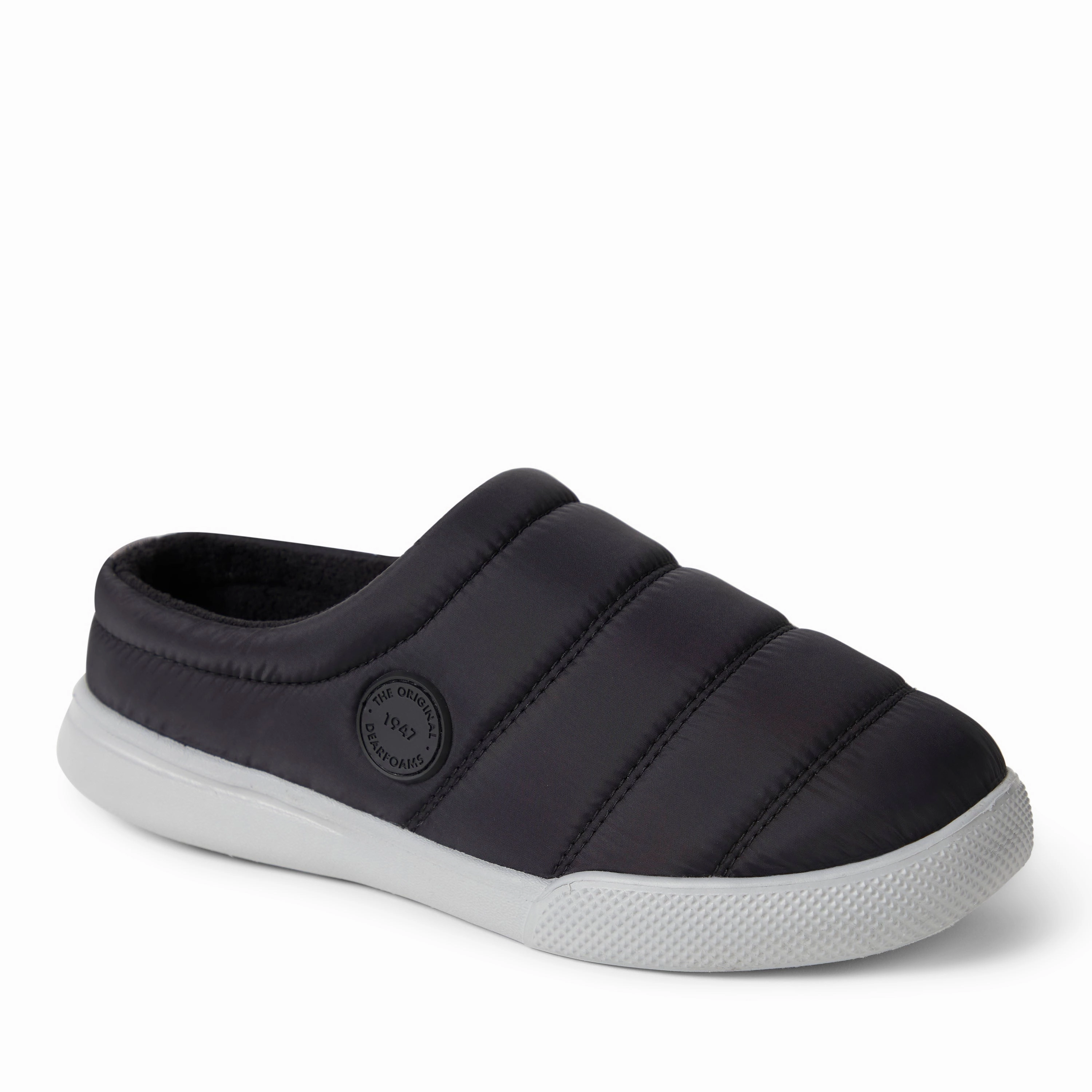 Dearfoams Womens Kendra Sport Lounge Nylon Clog