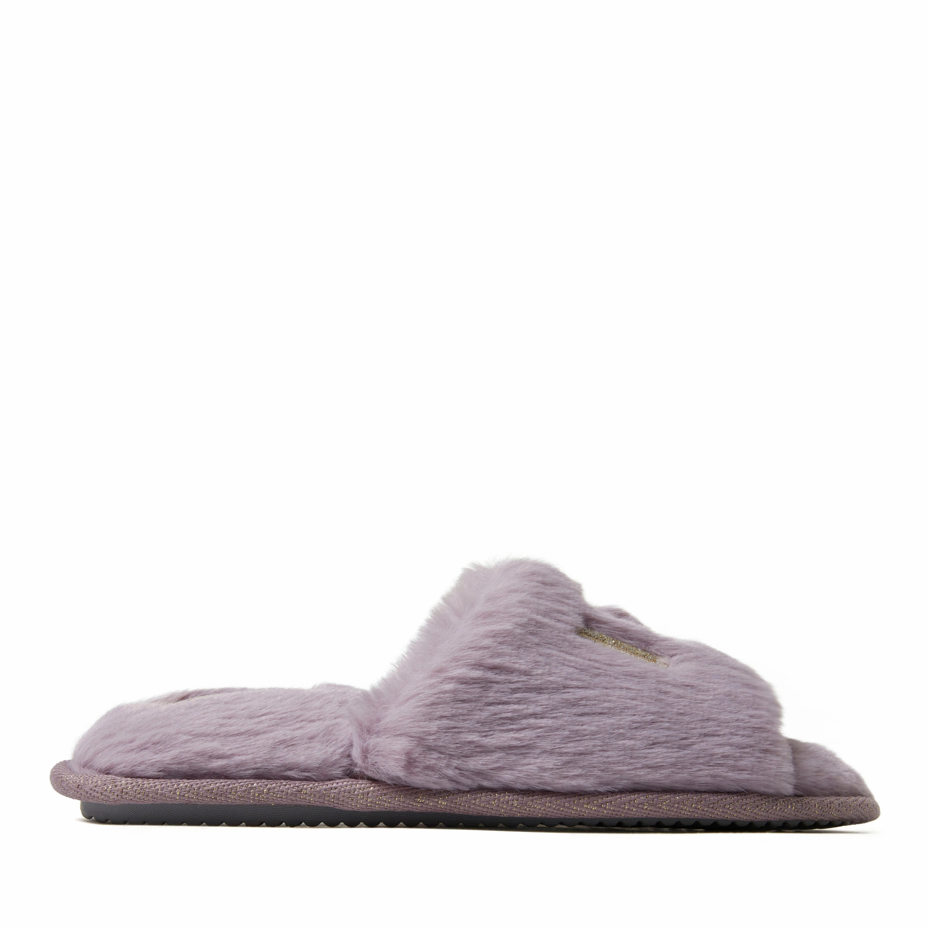 Dearfoams Womens Lane Bridal Slide Slippers