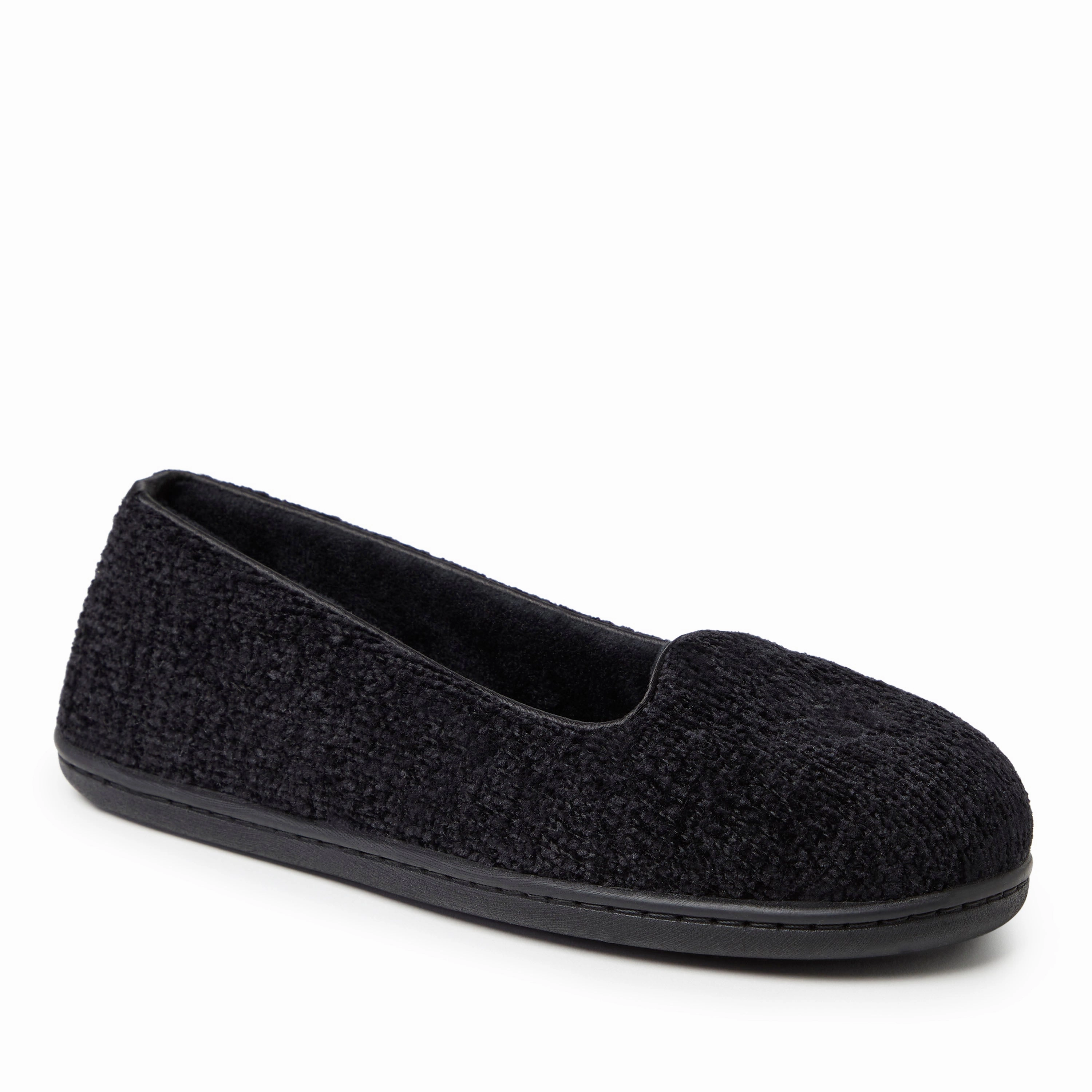 Dearfoams Womens Rebecca Chenille Closed Back