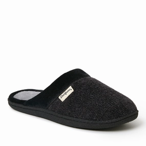 Dearfoams Womens Samantha Chenille Scuff with Quilted So Cozy Womens Slippers discount