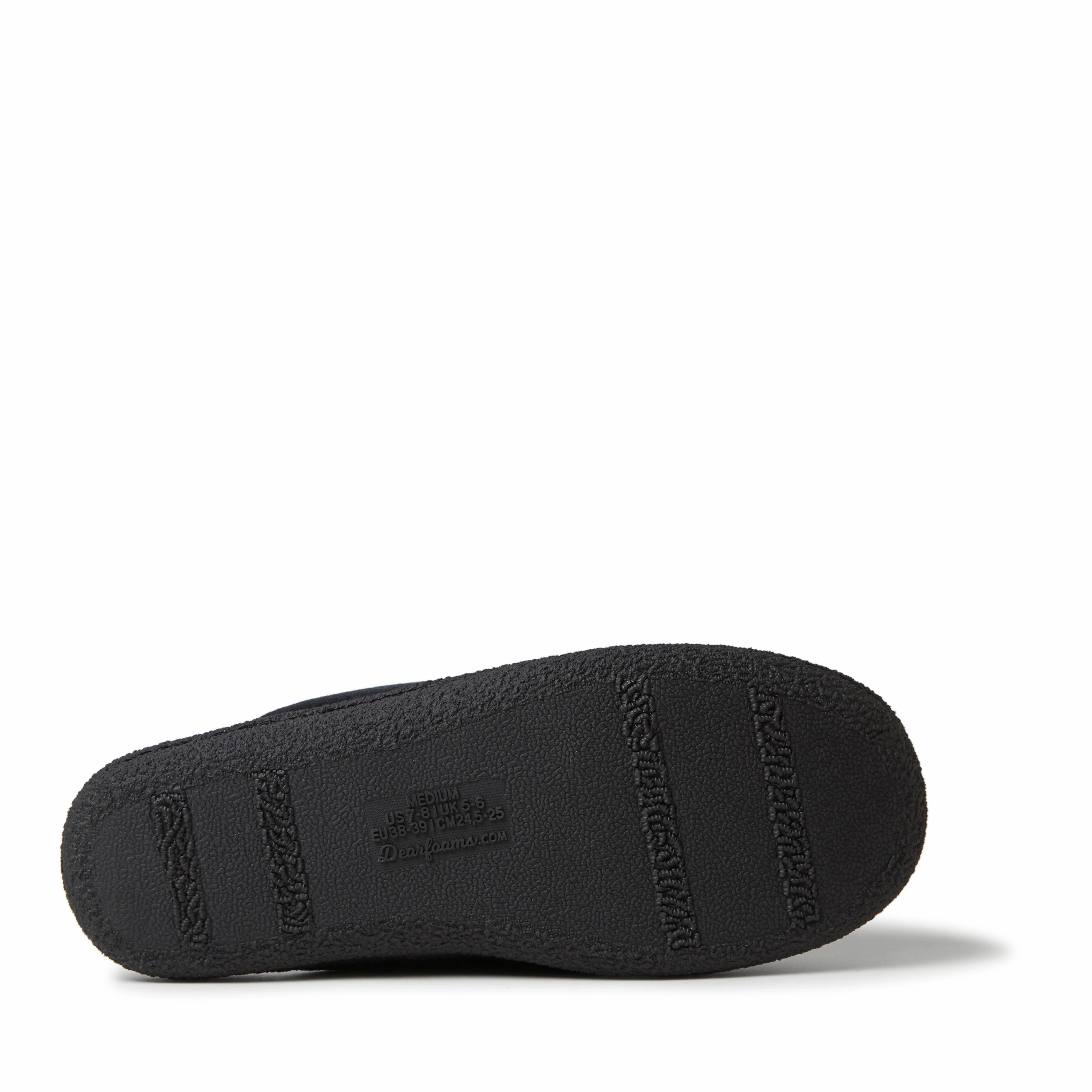 Dearfoams Womens Samantha Chenille Scuff with Quilted So