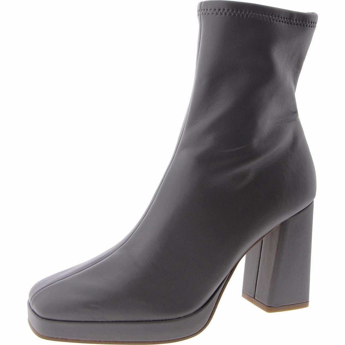 Desiree Womens Faux Leather Plaform Ankle Boots Womens Boots sale online