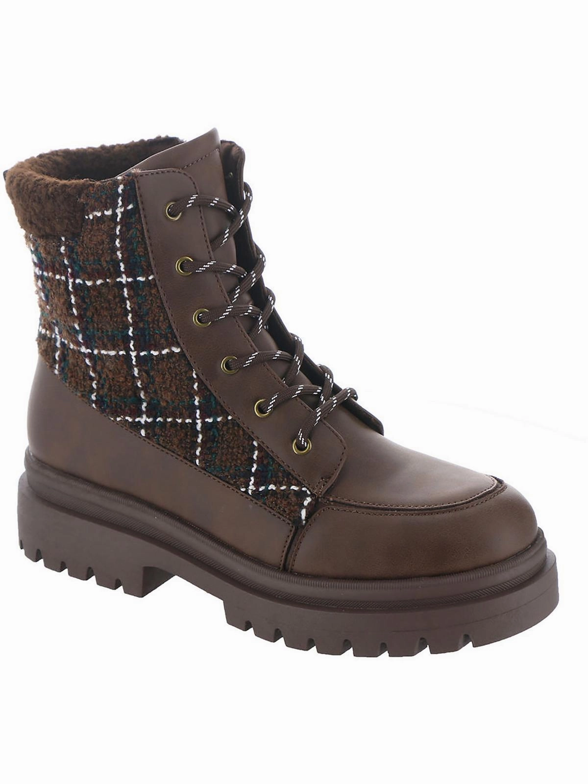 Desmond Womens Padded Insole Faux Leather Ankle Boots Hot sale Womens Boots