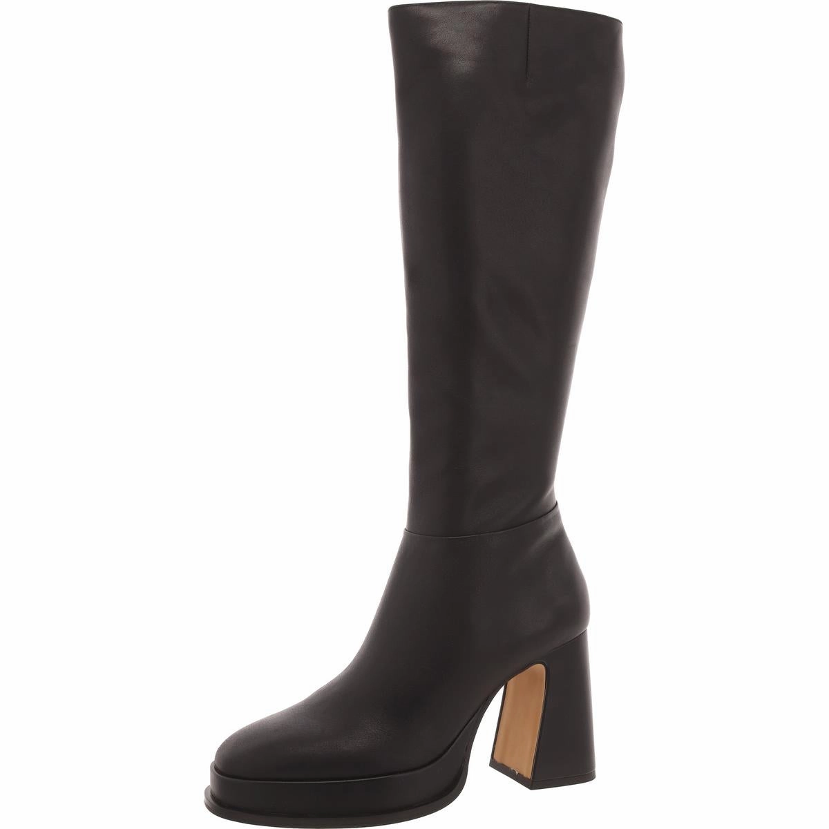 Dextra Womens Block Heel Tall Over-The-Knee Boots Womens Boots sale online