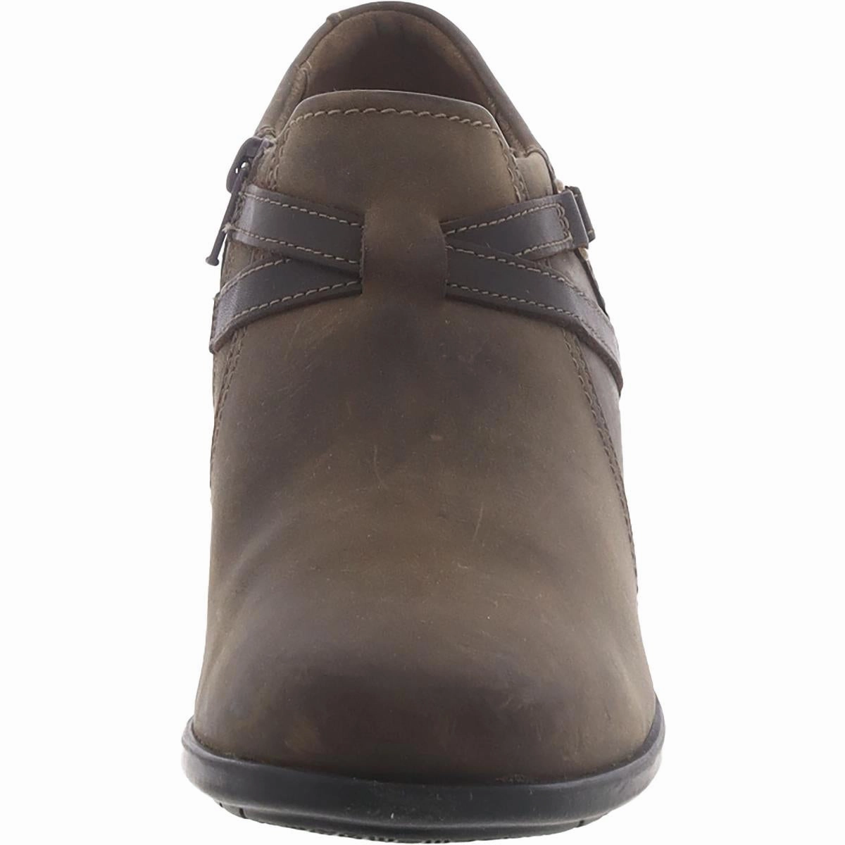 Diane Lela Womens Block Heel Padded Insole Ankle Boots