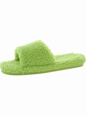 Dinnaa Womens Cozy Faux Fur Slide Slippers Cozy Womens Slippers discount