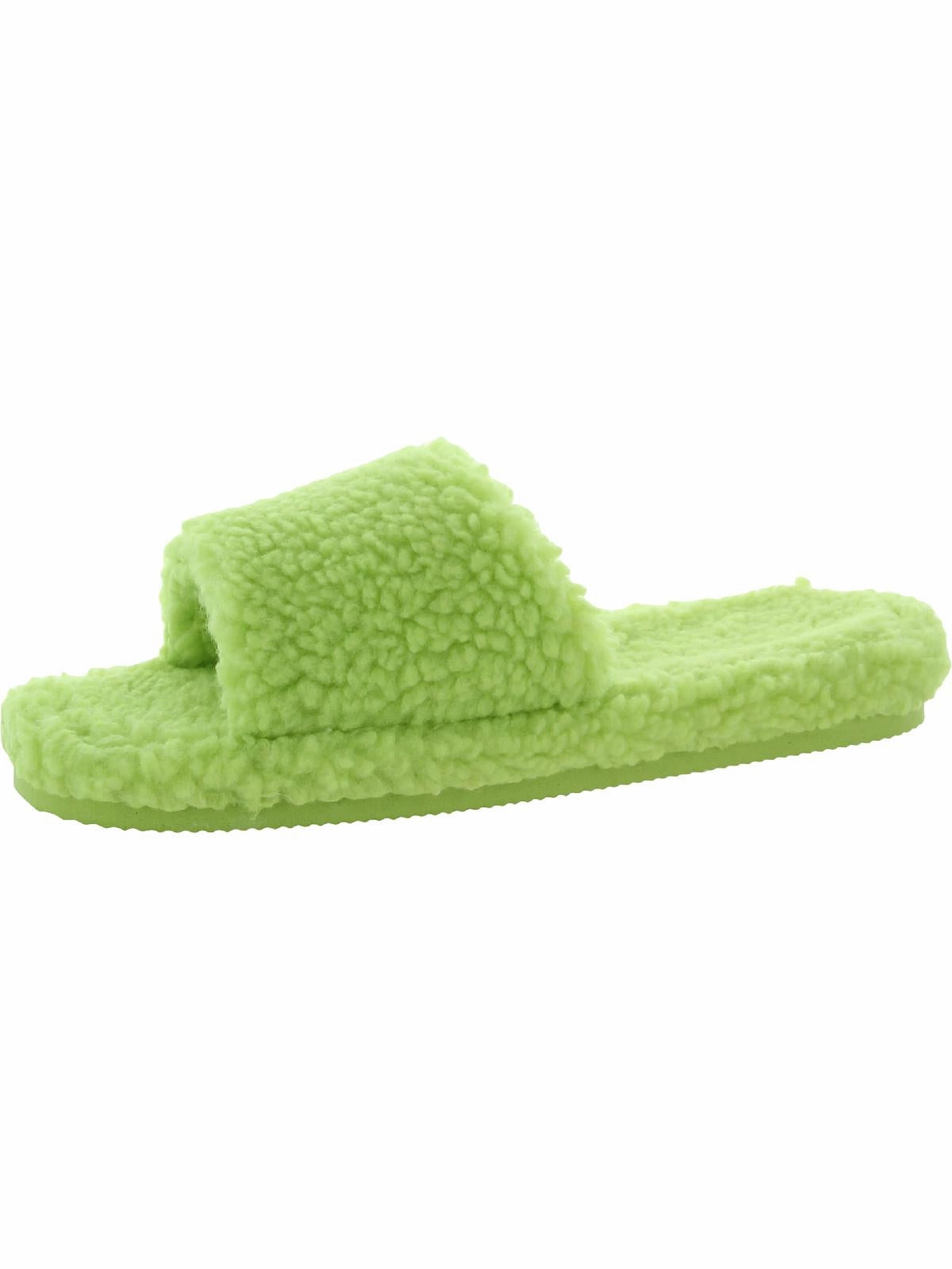Dinnaa Womens Cozy Faux Fur Slide Slippers Cozy Womens Slippers discount